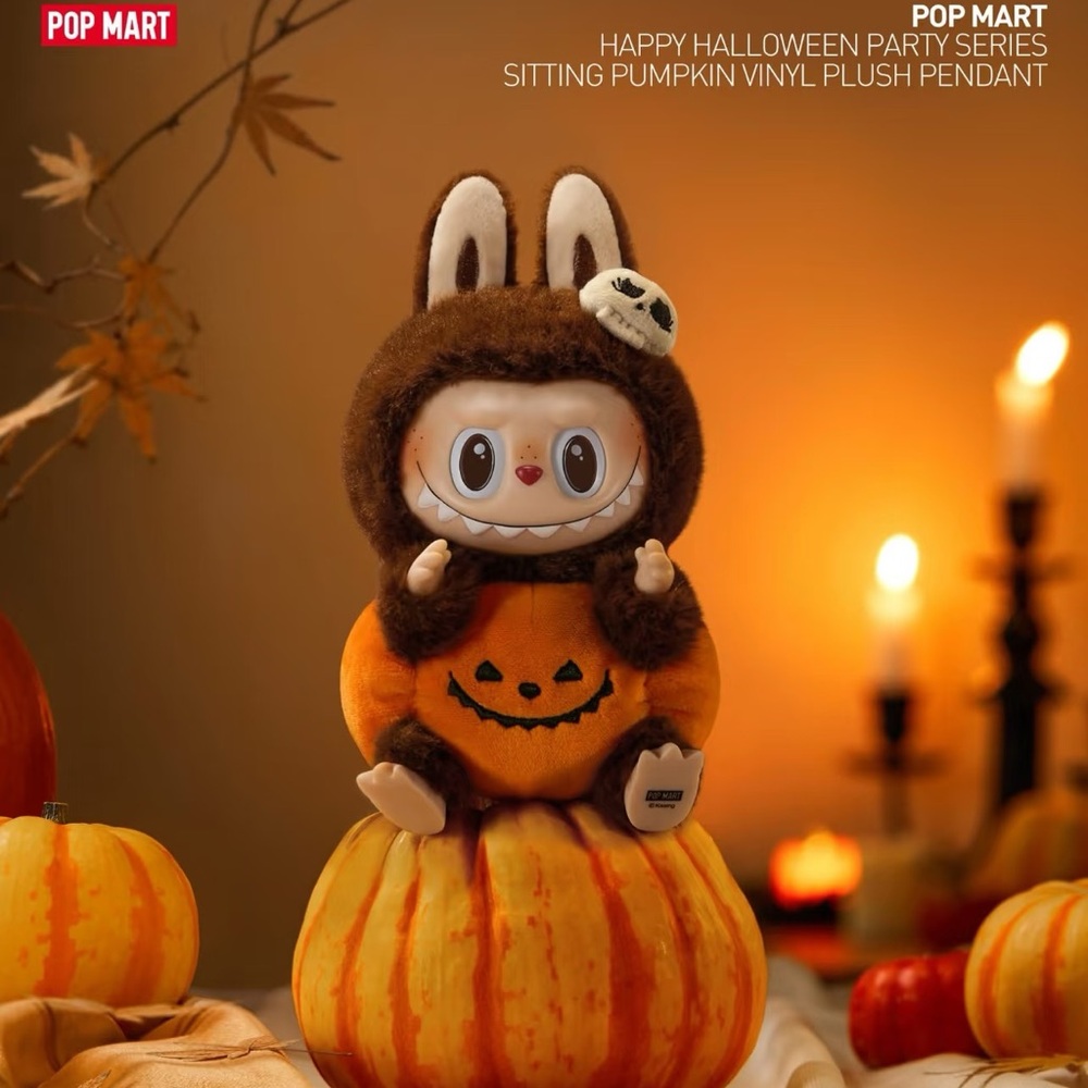 LABUBU Pumpkin Halloween limited edition